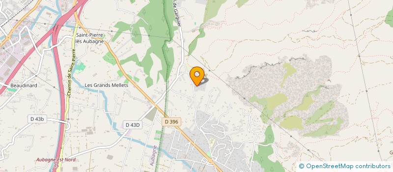 localisation de l'entreprise SCI LES ALYZES D'AUBAGNE  GEMENOS