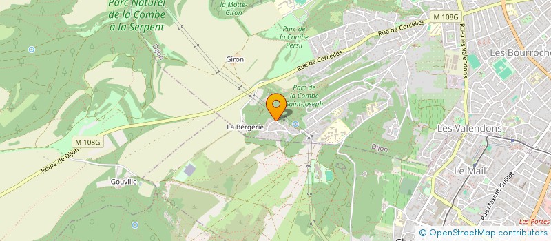 localisation de l'entreprise SCI LES AMANDIERS à DIJON
