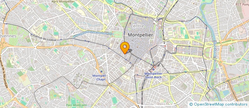 localisation de l'entreprise SCI LES AMANDIERS à MONTPELLIER