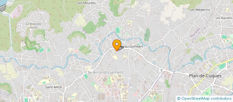 localisation de l'entreprise SCI LES AMANDIERS à MARSEILLE