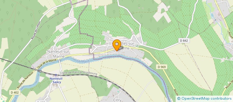 localisation de l'entreprise SCI LES AMANDIERS  CROUTTES-SUR-MARNE