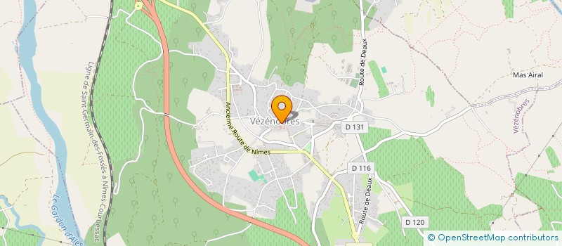 localisation de l'entreprise SCI LES AMANDIERS  SAINT-JEAN-DE-CEYRARGUES