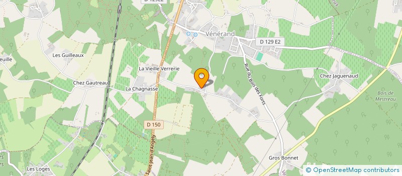 localisation de l'entreprise SCI LES AMARANTES  VENERAND