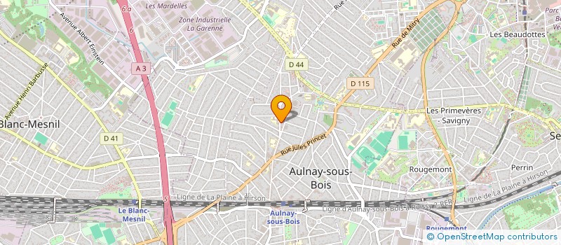 localisation de l'entreprise SCI LES AMARIDES à AULNAY-SOUS-BOIS