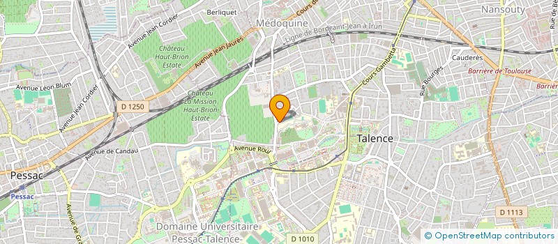 localisation de l'entreprise SCI LES AMARRES  TALENCE