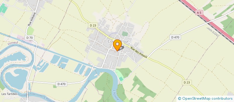 localisation de l'entreprise SCI LES AMARYLLIS  MICHERY