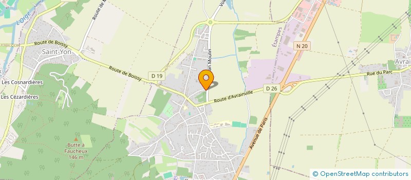 localisation de l'entreprise SCI LES AMARYLLIS  BOISSY-SOUS-SAINT-YON