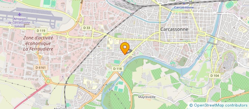 localisation de l'entreprise SCI LES AMAZONES à CARCASSONNE