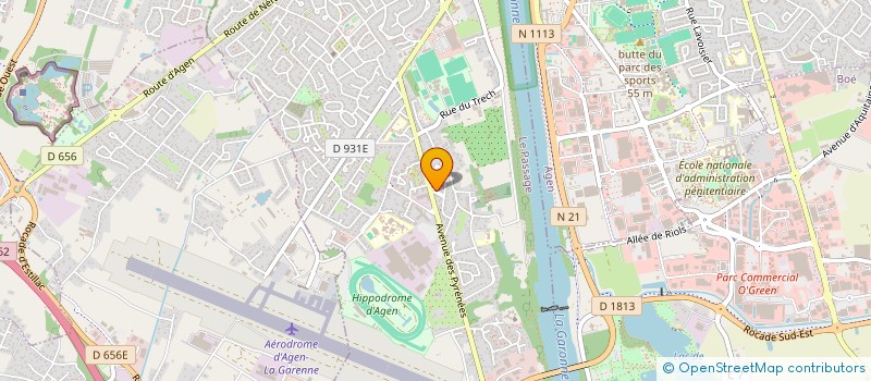 localisation de l'entreprise SCI LES AMBANS  LE PASSAGE