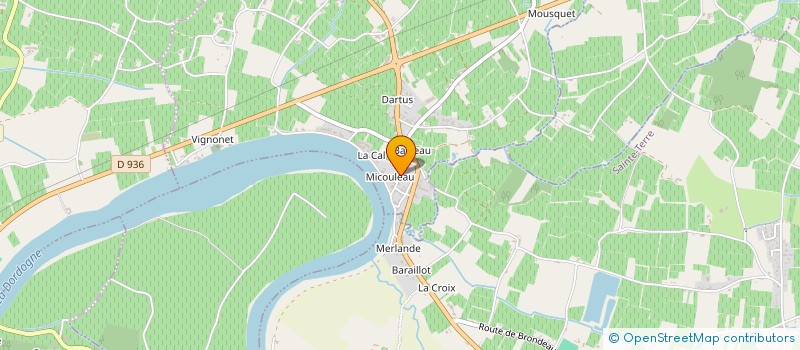 localisation de l'entreprise SCI LES AMBROIS  VIGNONET