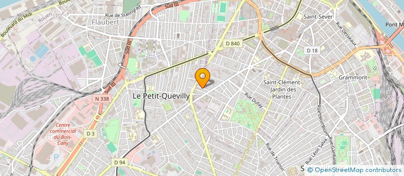 localisation de l'entreprise SCI LES AMES à ROUEN