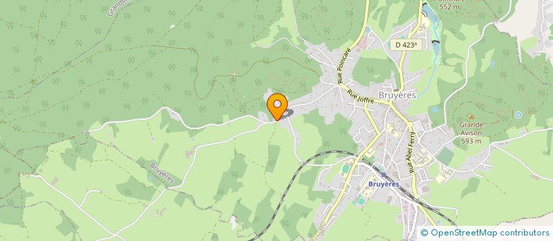 localisation de l'entreprise SCI LES AMETHYSTES  BRUYERES