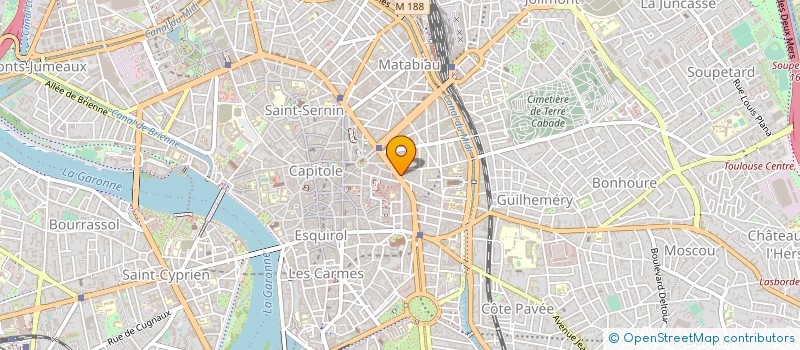 localisation de l'entreprise SCI LES AMIDONNIERS à TOULOUSE