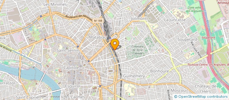 localisation de l'entreprise SCI LES AMIS DE MADAME à TOULOUSE