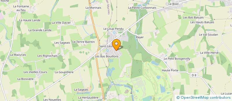 localisation de l'entreprise SCI LES AMIS DE ST LEO  EPINIAC