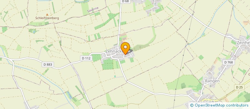 localisation de l'entreprise SCI LES AMIS DE ZEHNACKER  ZEHNACKER