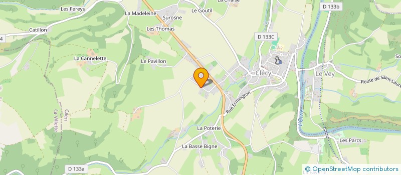 localisation de l'entreprise SCI LES AMIS DU BATIMENT  LA VILLETTE