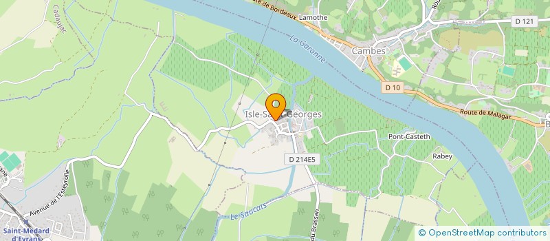 localisation de l'entreprise SCI LES AMIS DU PARC  ISLE-SAINT-GEORGES