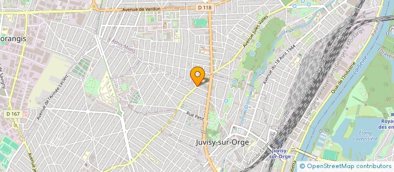 localisation de l'entreprise SCI LES AMIS DU VILLAGE D'ASIE  JUVISY-SUR-ORGE