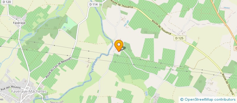 localisation de l'entreprise SCI LES AMOUREUX  TERRANJOU