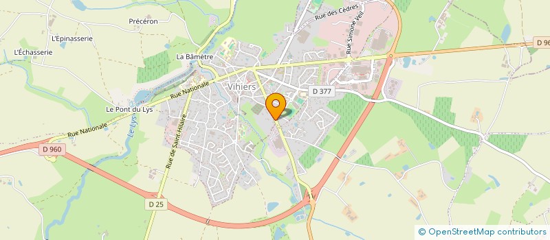 localisation de l'entreprise SCI LES AMOUREUX DU PATRIMOINE à LYS-HAUT-LAYON