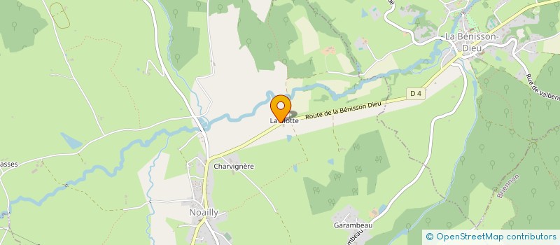 localisation de l'entreprise SCI LES ANCIENNES ECURIES  NOAILLY