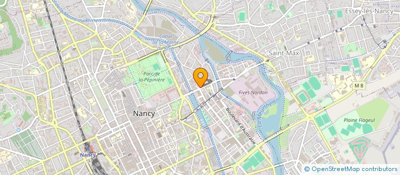 localisation de l'entreprise SCI LES ANCIENNES TANNERIES  NANCY