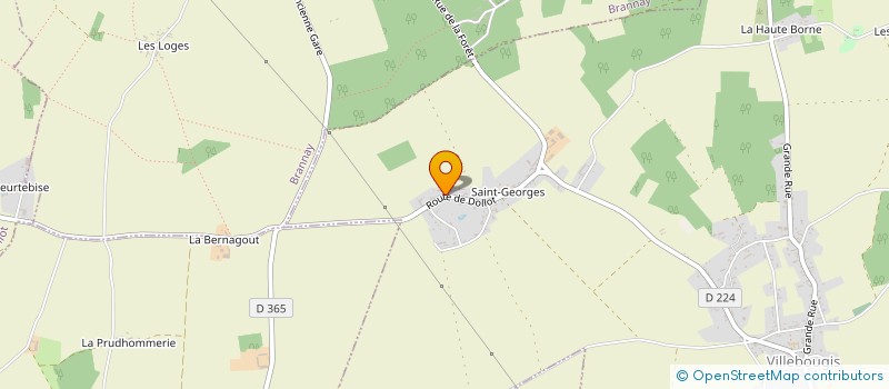 localisation de l'entreprise SCI LES ANDRIONS  VILLEBOUGIS