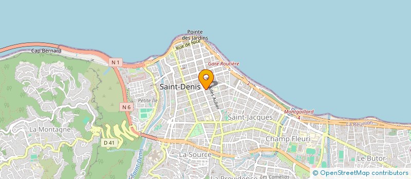 localisation de l'entreprise SCI LES ANEMONES à SAINT-DENIS