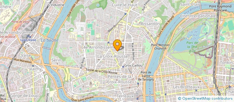 localisation de l'entreprise SCI LES ANES SOEURS  LYON