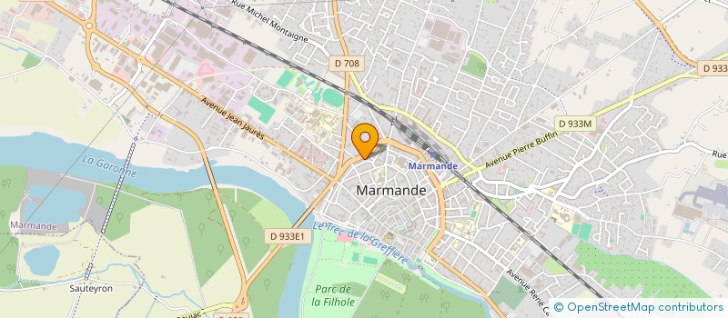 localisation de l'entreprise SCI LES ANGES  MARMANDE