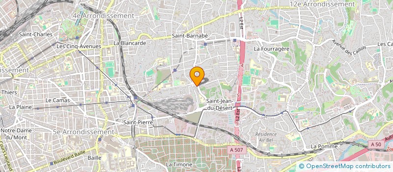 localisation de l'entreprise SCI LES ANGES à MARSEILLE