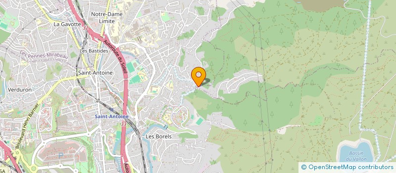 localisation de l'entreprise SCI LES ANGES à MARSEILLE