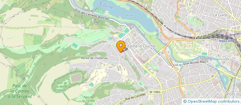 localisation de l'entreprise SCI LES ANGES D'OR ET DE PIERRE à DIJON