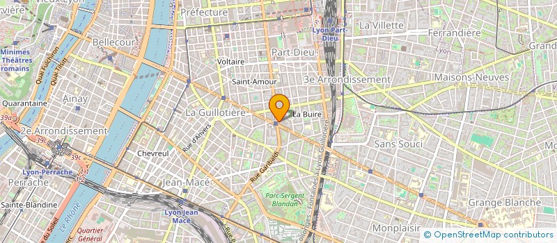 localisation de l'entreprise SCI LES ANGES L C C  LYON