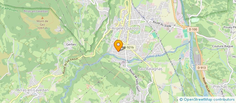 localisation de l'entreprise SCI LES ANGLAS  TARBES