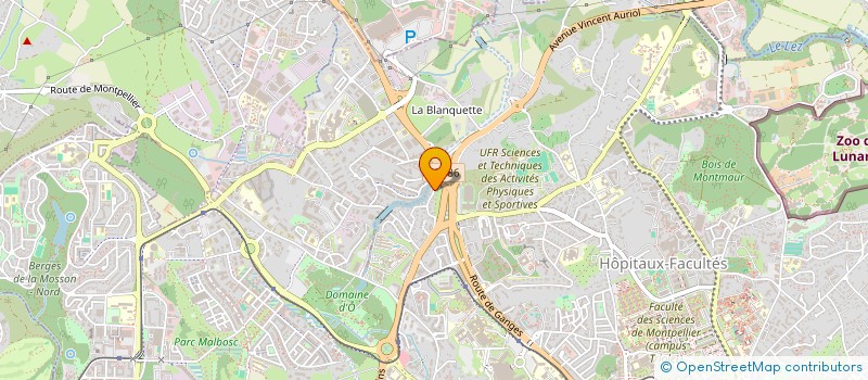 localisation de l'entreprise SCI LES ANTHURIUMS à MONTPELLIER