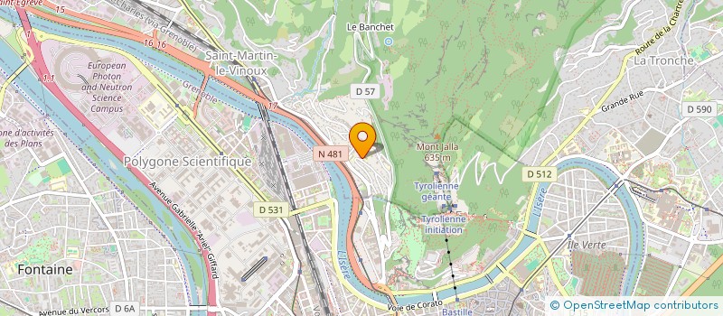 localisation de l'entreprise SCI LES APOTRES  SAINT-MARTIN-LE-VINOUX