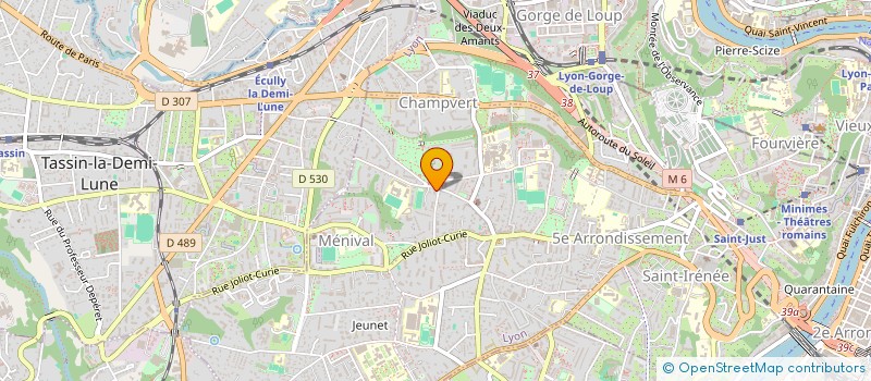 localisation de l'entreprise SCI LES AQUEDUCS  LYON