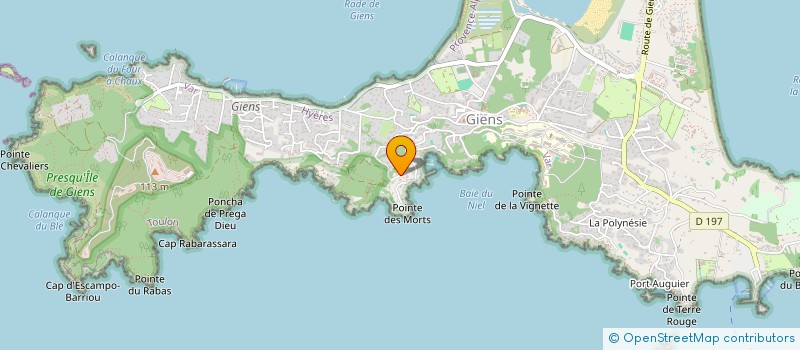 localisation de l'entreprise SCI LES ARBANAIS à HYERES