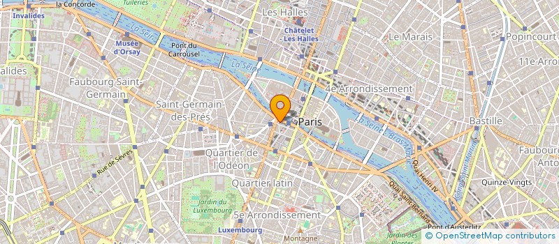 localisation de l'entreprise SCI LES ARBOUSIERS  PARIS