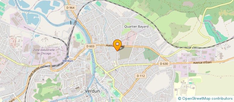 localisation de l'entreprise SCI LES ARBOUSIERS à VERDUN