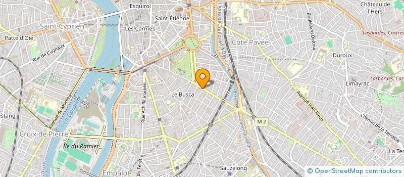 localisation de l'entreprise SCI LES ARCADES à TOULOUSE