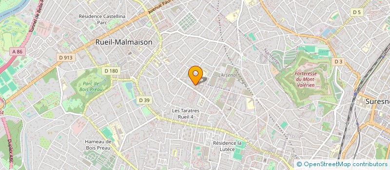 localisation de l'entreprise SCI LES ARCADES à RUEIL-MALMAISON