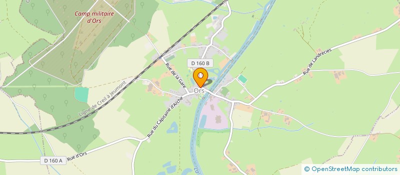 localisation de l'entreprise SCI LES ARCADES  ORS