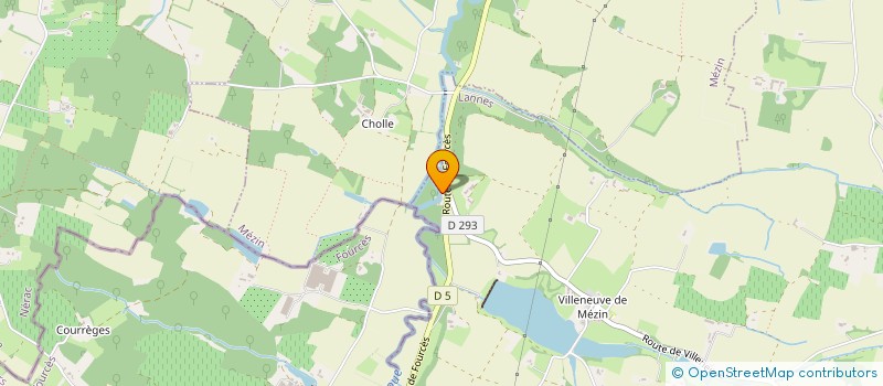 localisation de l'entreprise SCI LES ARCADES  POUDENAS