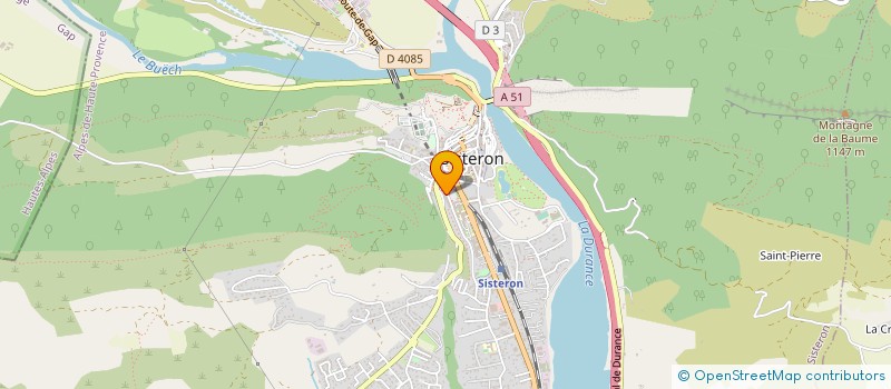 localisation de l'entreprise SCI LES ARCADES DE SISTERON  SISTERON