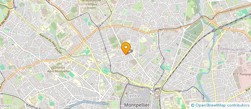 localisation de l'entreprise SCI LES ARCADES DES TANNEURS à MONTPELLIER