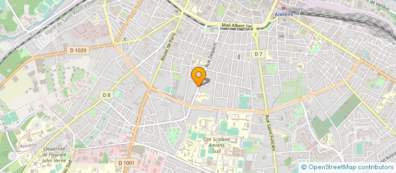 localisation de l'entreprise SCI LES ARCHERS à AMIENS