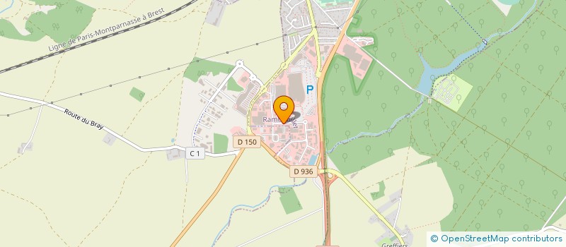 localisation de l'entreprise SCI LES ARCHES  RAMBOUILLET